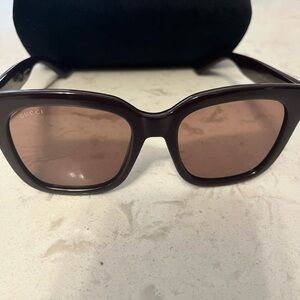 Gucci Women's Brown Sunglasses